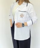 شومیز جیب گلدوزی