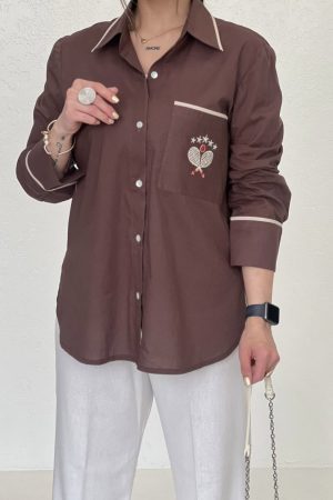 شومیز گلدوزی
