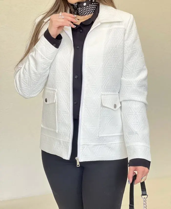 کت گلوریا-سفید - تصویر 4
