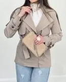 بارانی دو یقه آمور/فیلی