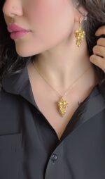 نیم ست Luna Gold - Image 2