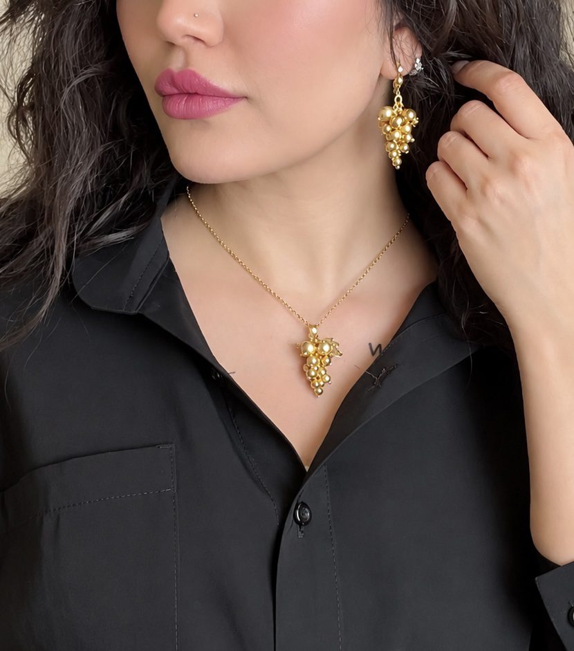 نیم ست Luna Gold