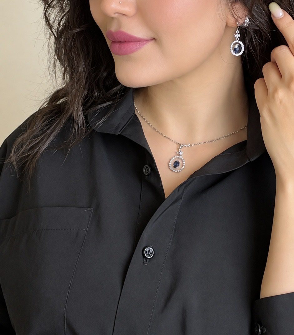 نیم ست جواهری Orlina
