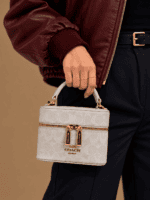 کیف نگین/ COACH سفید