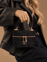 کیف نگین/ coach مشکی