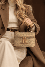 کیف نگین/ michael kors نخودی