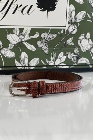 کمربند چرم طبیعی